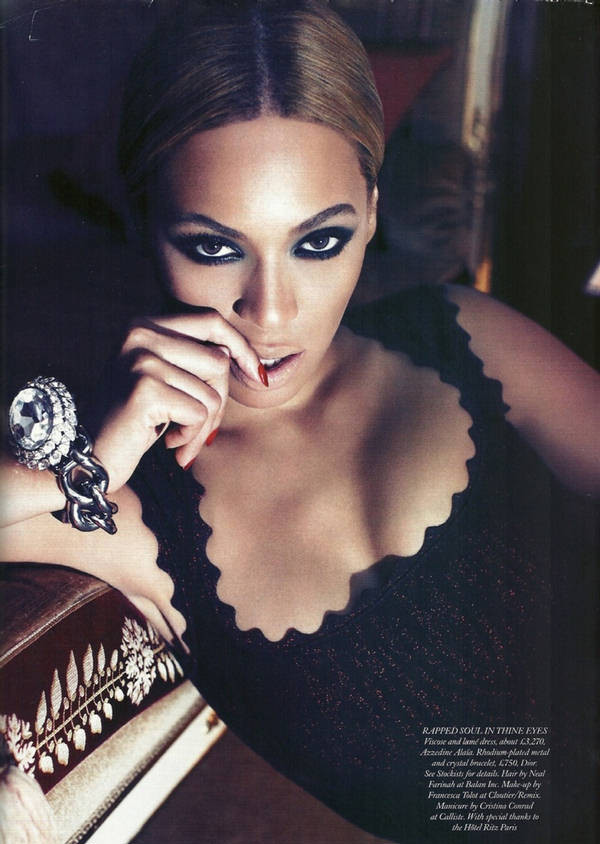 Beyonce Knowles w  "Harper’s Bazaar"