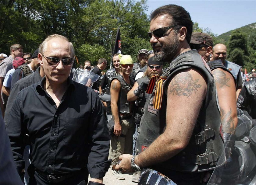 Putin na harley'u. Szpanuje? FOTO