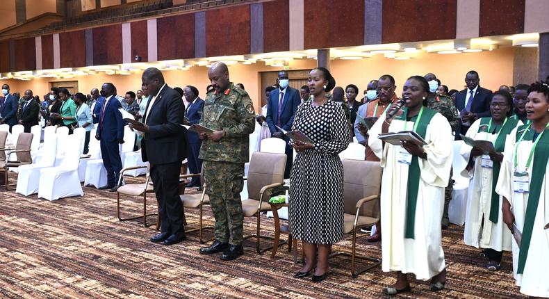 President Yoweri Museveni has praised the Chief of Defence Forces, Gen Muhoozi Kainerugaba, and the Ministry of Defence for organising events in memory of the late Gen Aronda Nyakairima.