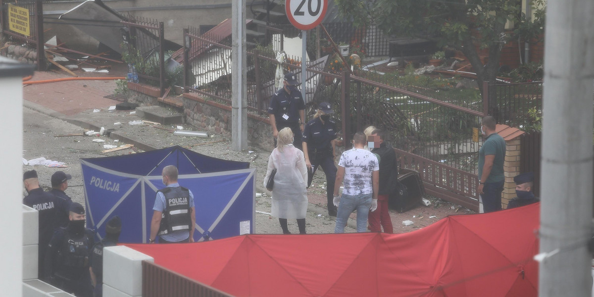 Białystok: ojciec zabił rodzinę i siebie i wysadził dom