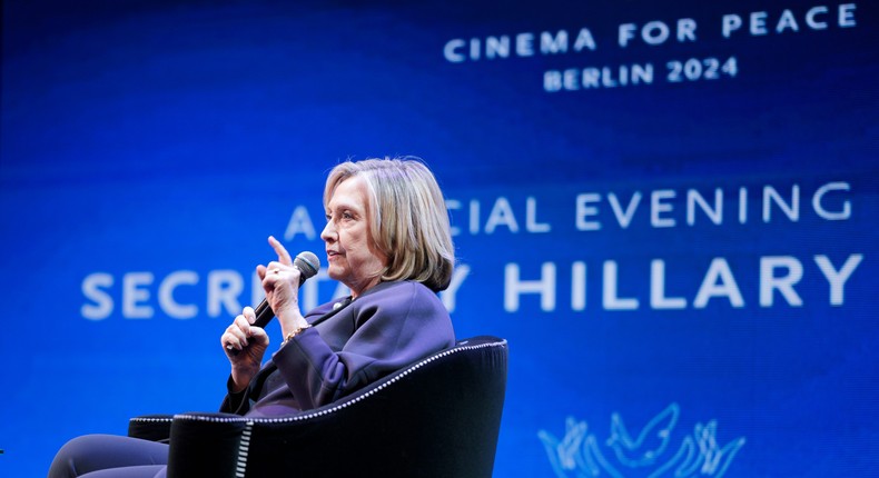 Former Secretary of State Hillary Clinton.AP Photo/Markus Schreiber