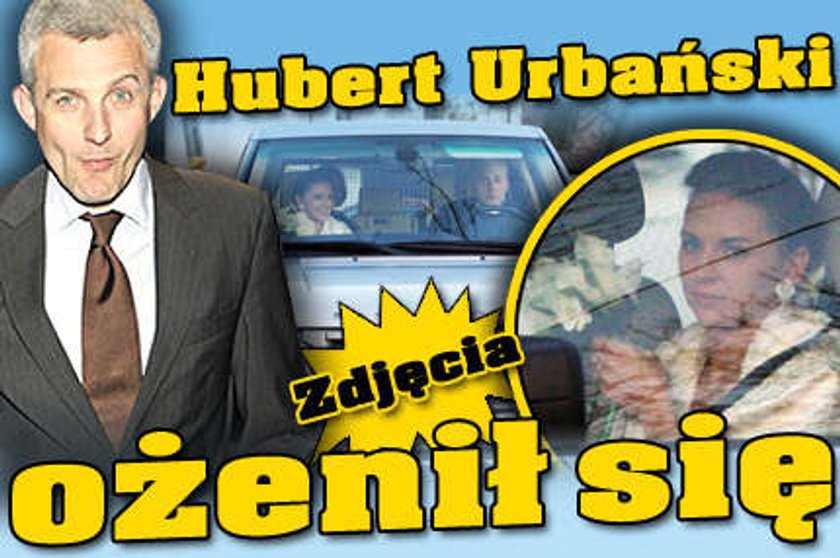 Hubert Urbański się ożenił!