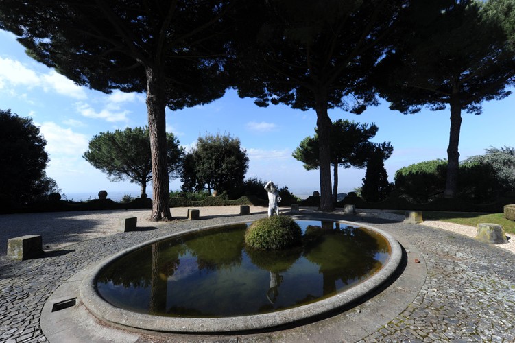 Ogród w Castel Gandolfo