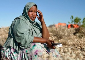Muna Ali Dahir je jedna od retkih žena koje se bore u sklopu Puntlandskih odbrambenih snaga | Foto: BBC/Amensisa Ifa