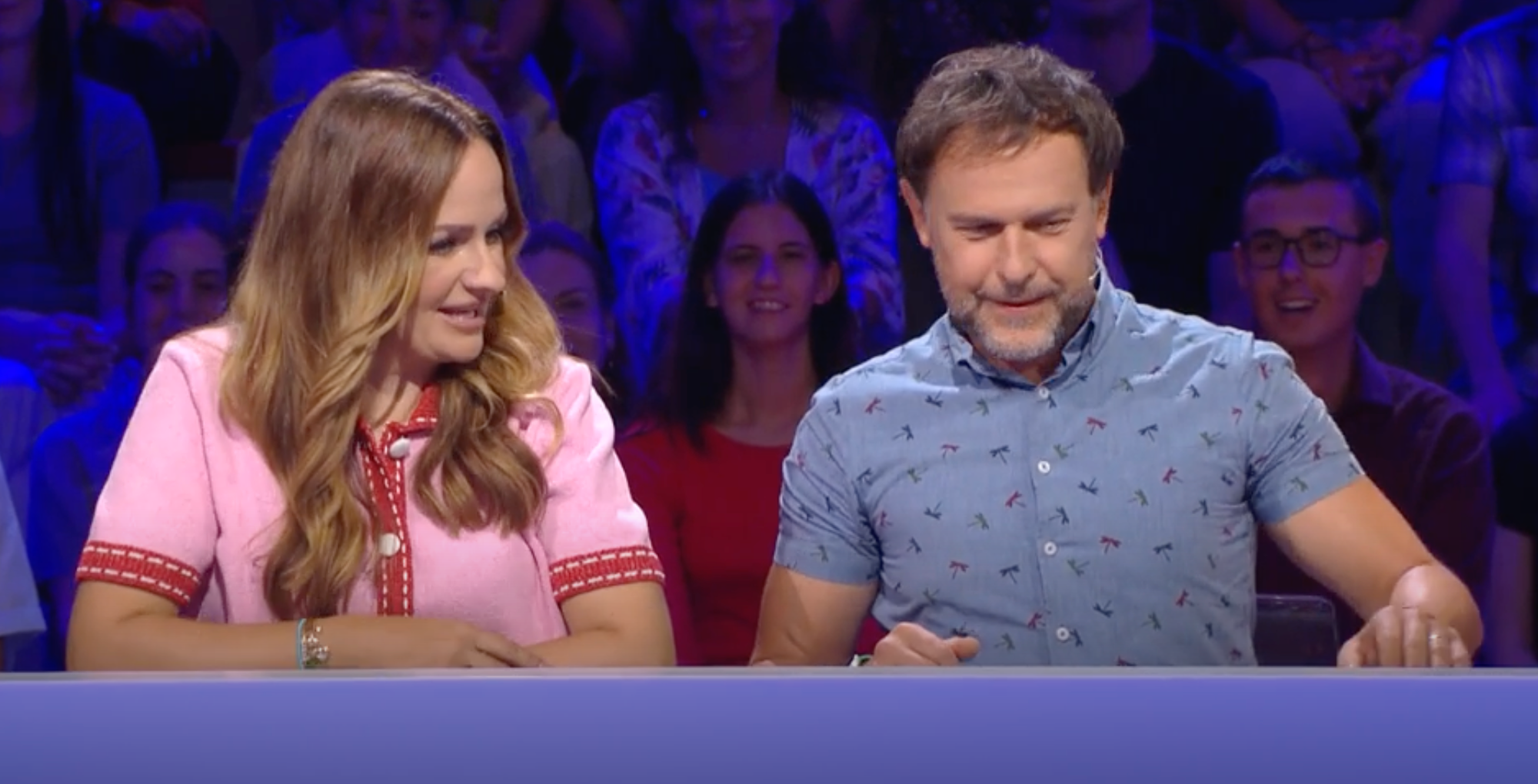 Zuzana Kubovčíková Šebová a Juraj Kemka v šou Dobre vedieť.