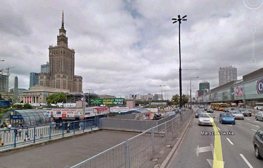 Warszawa w Google Street View