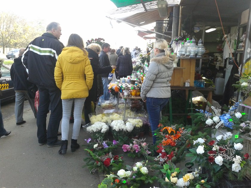 Korki na Wszystkich Świętych