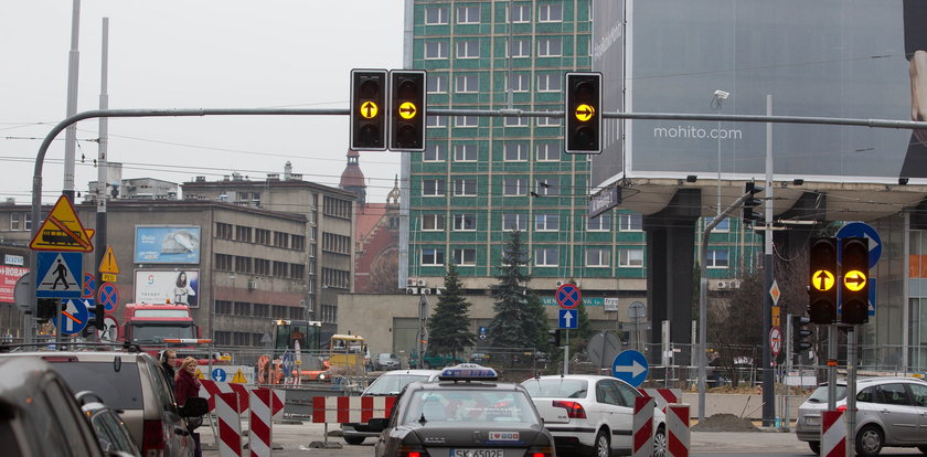 Zmiany komunikacyjne w centrum Katowic