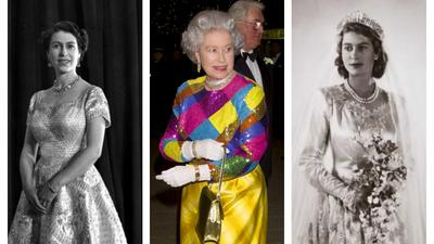 Queen Elizabeth's most iconic gowns 