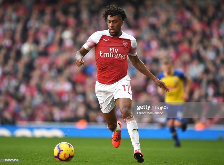 Alex Iwobi (Stuart MacFarlane/Arsenal FC via Getty Images) 