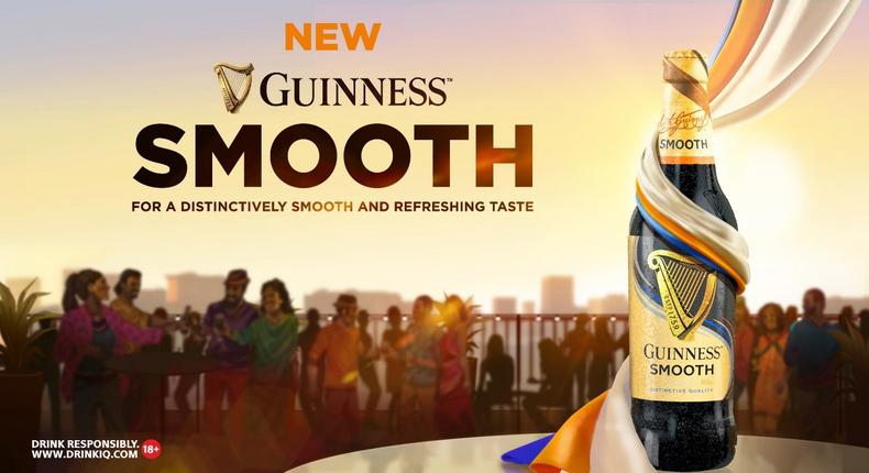 New and distinctively smooth - Guinness smooth arrives in Nigeria