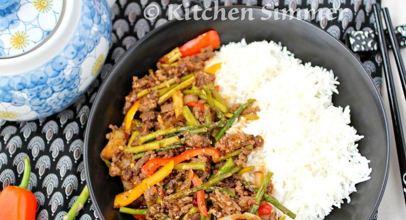 Beef Mince Stir-Fry (Kitchen simmer)