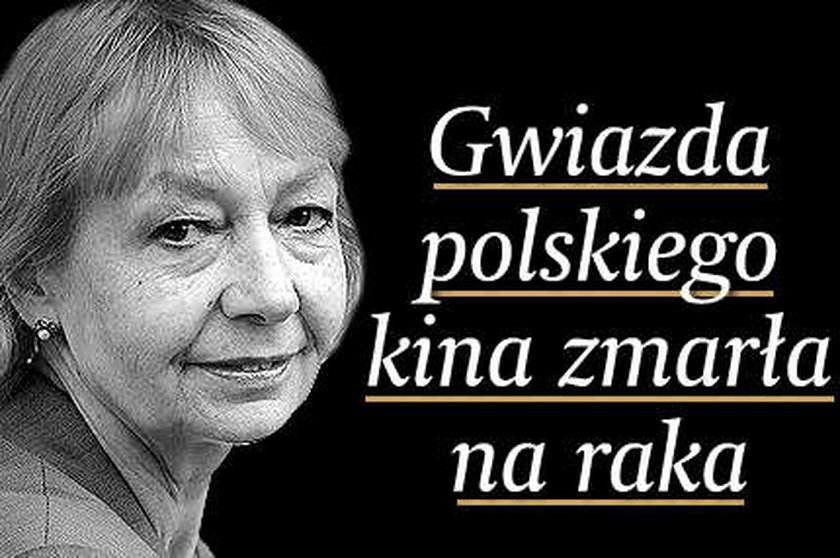 Zmarła gwiazda polskiego kina