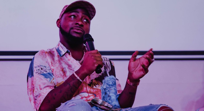 Davido announces his new album, 'A Good Time.' (Sony Africa)