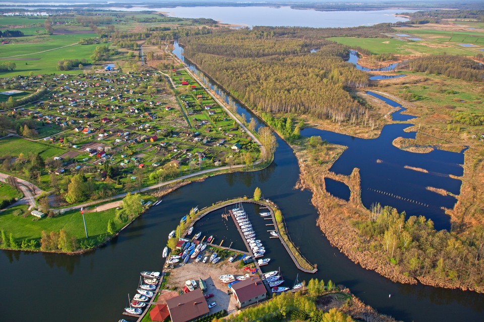 Węgorzewo, Kanał Węgorzewski i Port Mamry Yacht Czarter