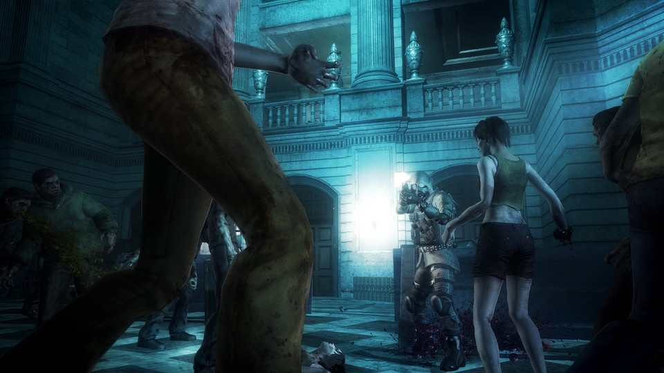 Kadr z gry "Resident Evil: Operation Raccoon City"