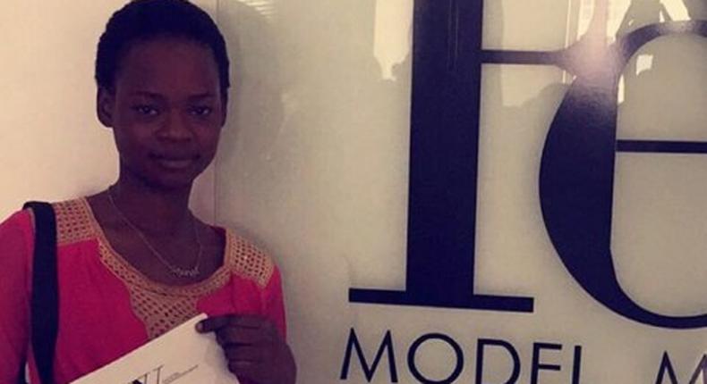 Olajumoke at Few model Management