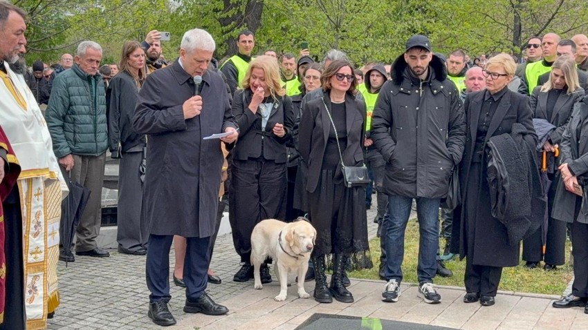 Boris Tadić, govor na sahrani Duška Vujoševića
