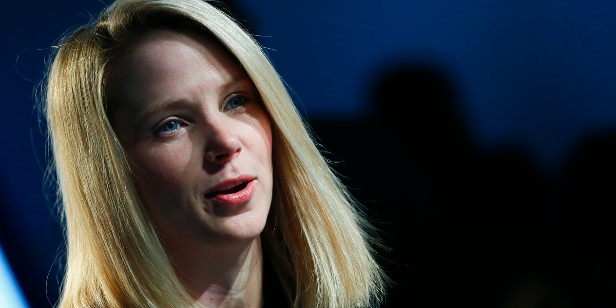 Yahoo CEO Marissa Mayer.