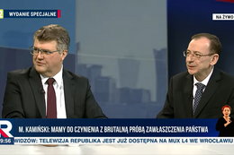 Kamiński i Wąsik w TV Republika. "Mamy plan. Będziemy zaskakiwali naszych wrogów"