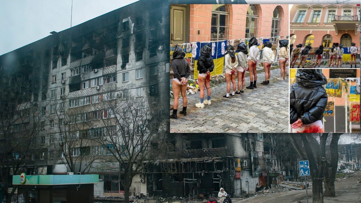 Wojna w Ukrainie. Tallin: protest przeciwko rosyjskim gwałtom