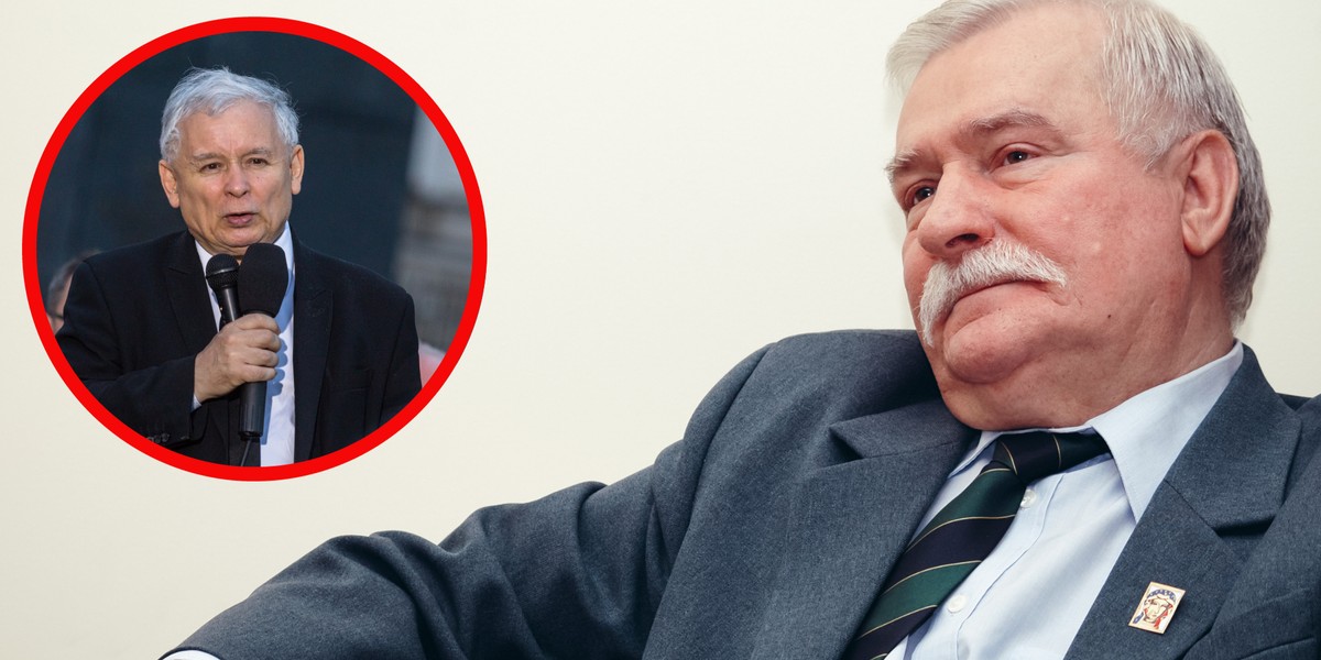 Lech Wałęsa mówił o Jarosławie Kaczyńskim