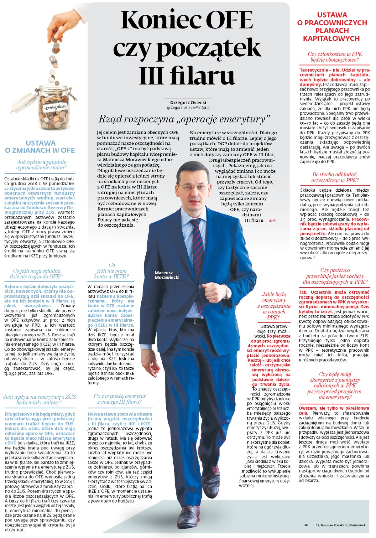 Rząd rozpoczyna "operację emerytury": Koniec OFE czy początek III filaru
