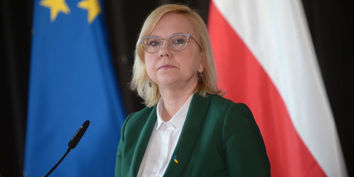  Minister klimatu i środowiska Anna Moskwa.