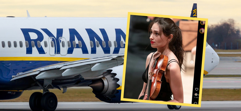 Linie Ryanair nie wpuściły znanej skrzypaczki na pokład. "Błagałam ich"