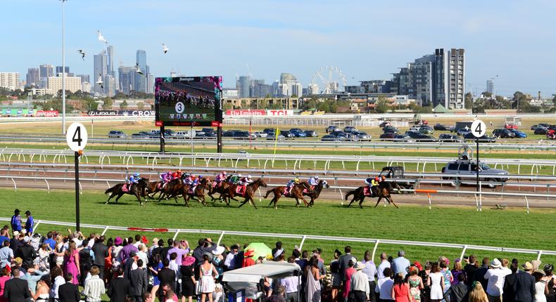 Melbourne Cup winner paid out before the race is run