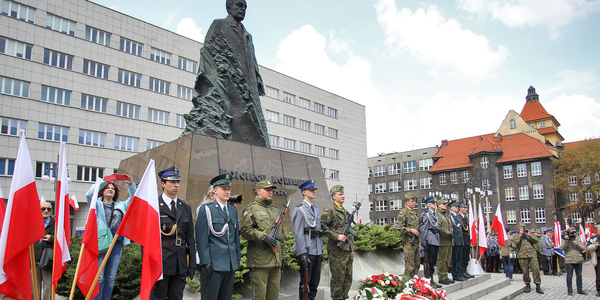 Katowice: Obchody Święta Konstytucji 3 Maja