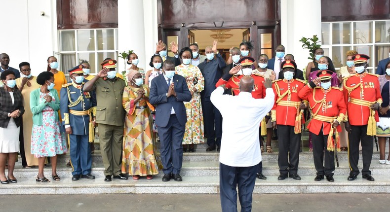 President Yoweri Museveni, also the Commander-in-Chief of the Uganda Peoples' Defence Forces (UPDF), has urged retired Generals to make sound investments