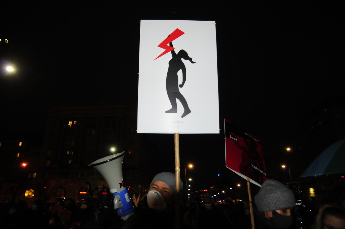 Strajk Kobiet w Warszawie 28 listopada 2020 r