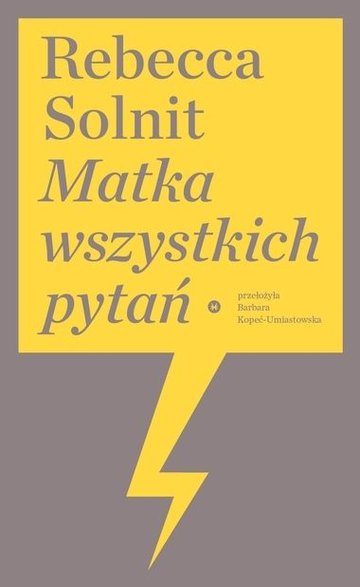 "Matka wszystkich pytań" - okładka książki