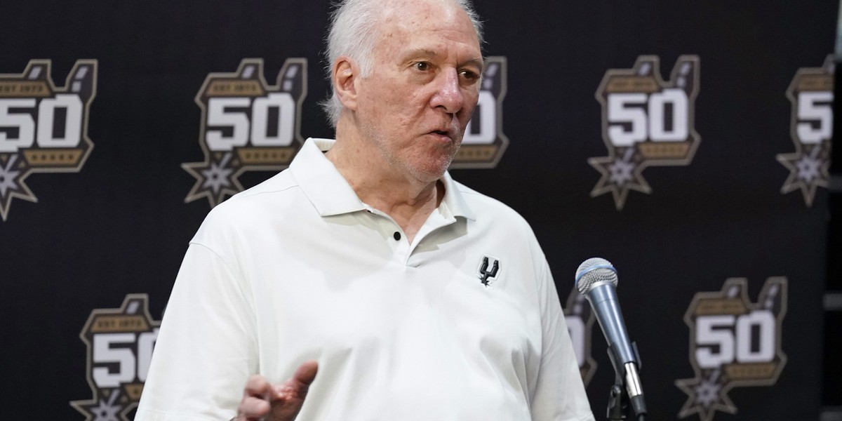 Gregg Popovich prowadzi San Antonio Spurs bez przerwy od 26 lat