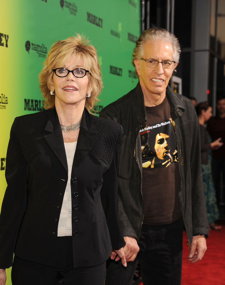 Jane Fonda i Richard Perry / fot. Getty Images