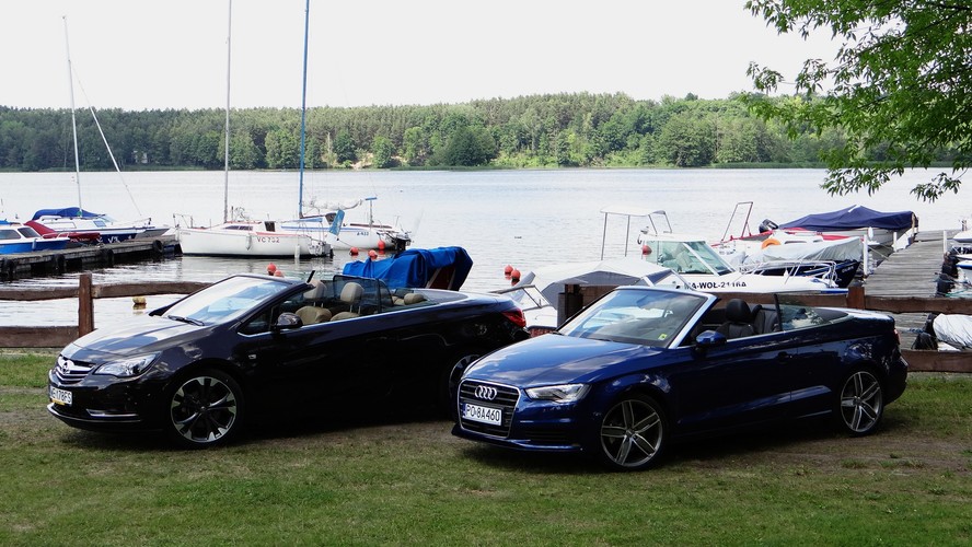 Opel cascada i audi A3 cabriolet
