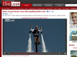 Tego jeszcze nie było! Latają dzięki... wodzie z oceanu