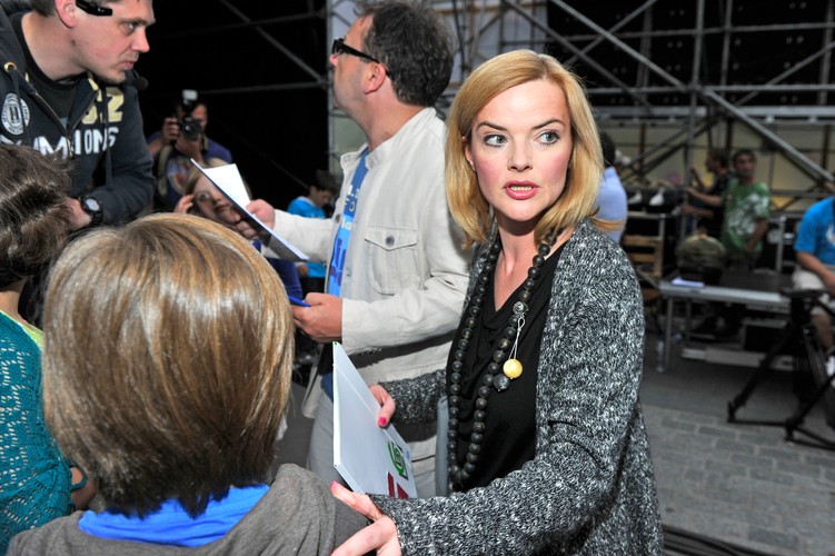 Monika Richardson i Zbigniew Zamachowski