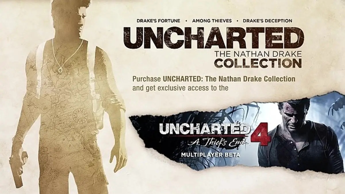 Nowy zwiastun Kolekcji Nathana Drake'a zdradza datę sieciowej bety Uncharted 4