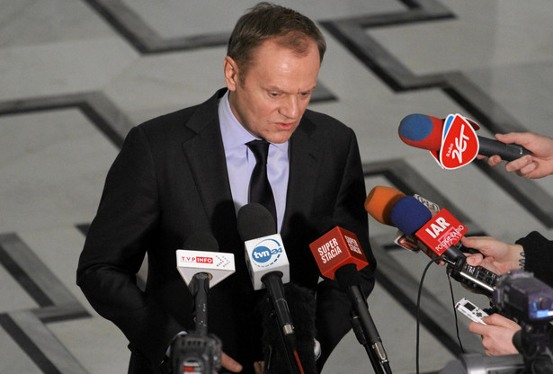 Tusk: Rząd jest jak związek partnerski, oczekuję lojalności