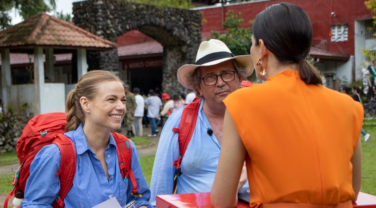 Cserpes Laura férjhez ment - fotó: TV2