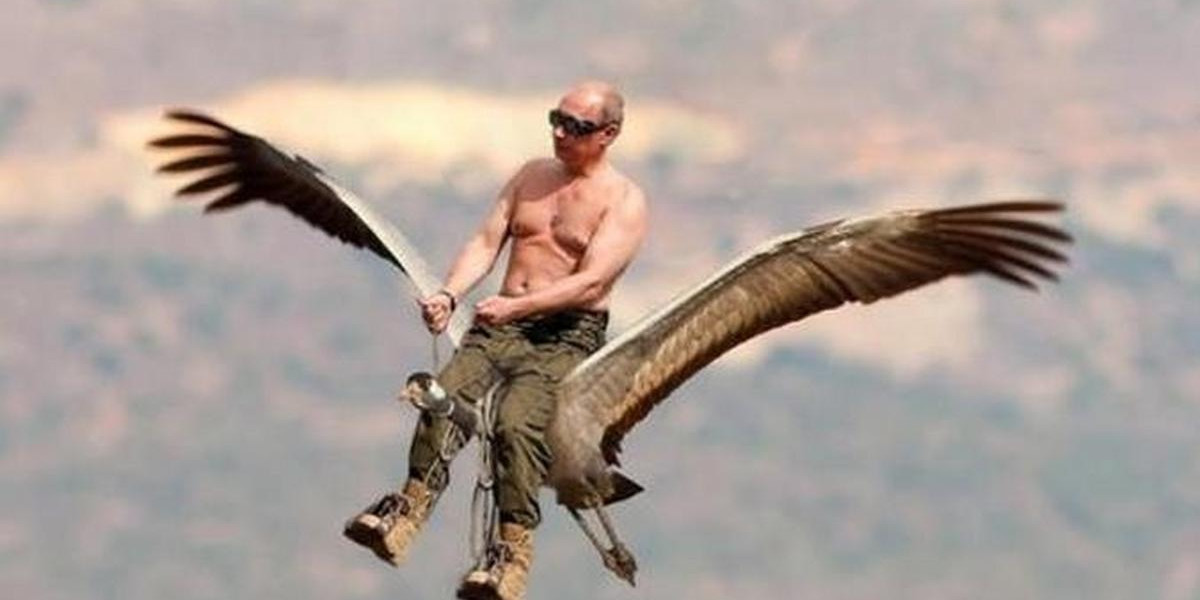 Putin jest częstym bohaterem memów