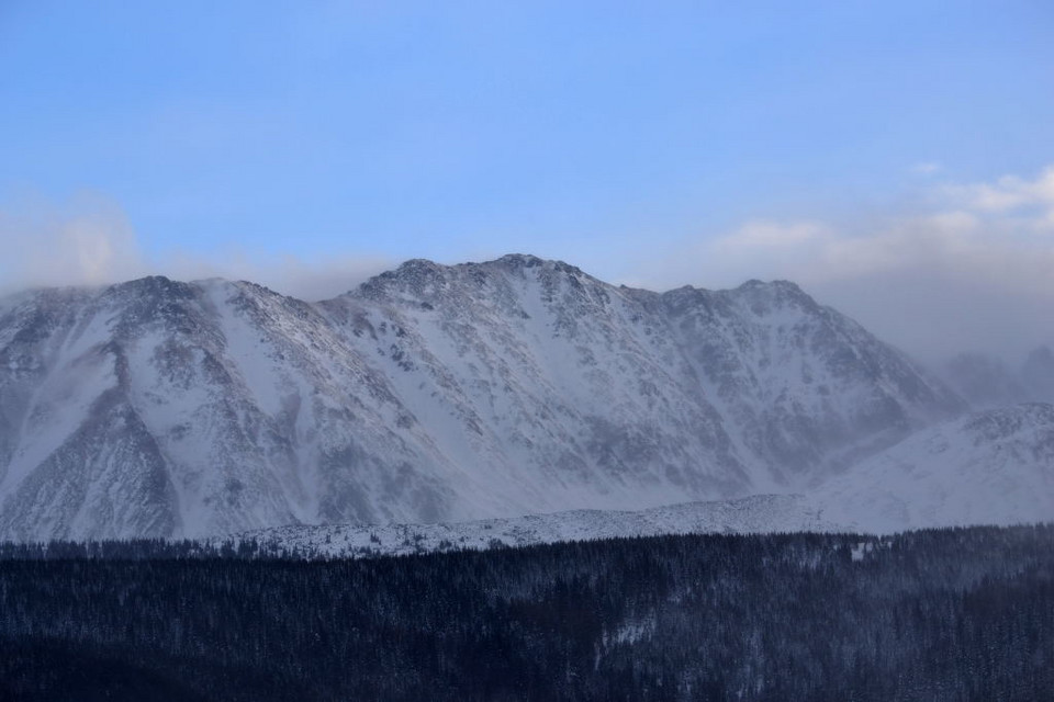 Polska - mroźne Tatry na rakietach