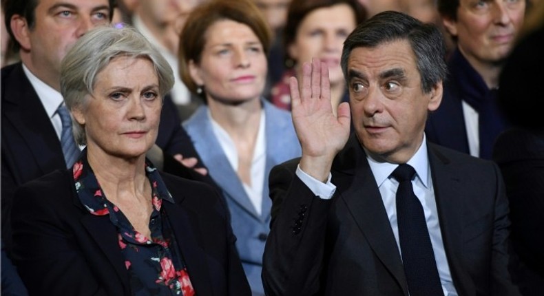 French presidential candidate Francois Fillon and his wife Penelope have become embroiled in a scandal dubbed #Penelopegate