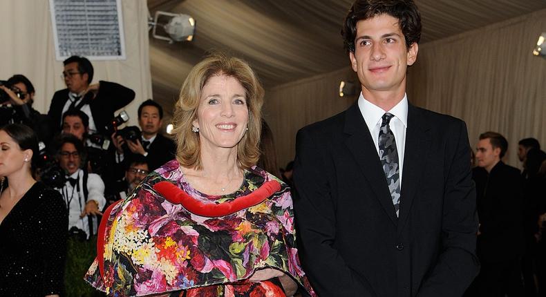 Caroline Kennedy and Jack Schlossberg attend the 2017 Met Gala.Rabbani and Solimene Photography/Getty Images