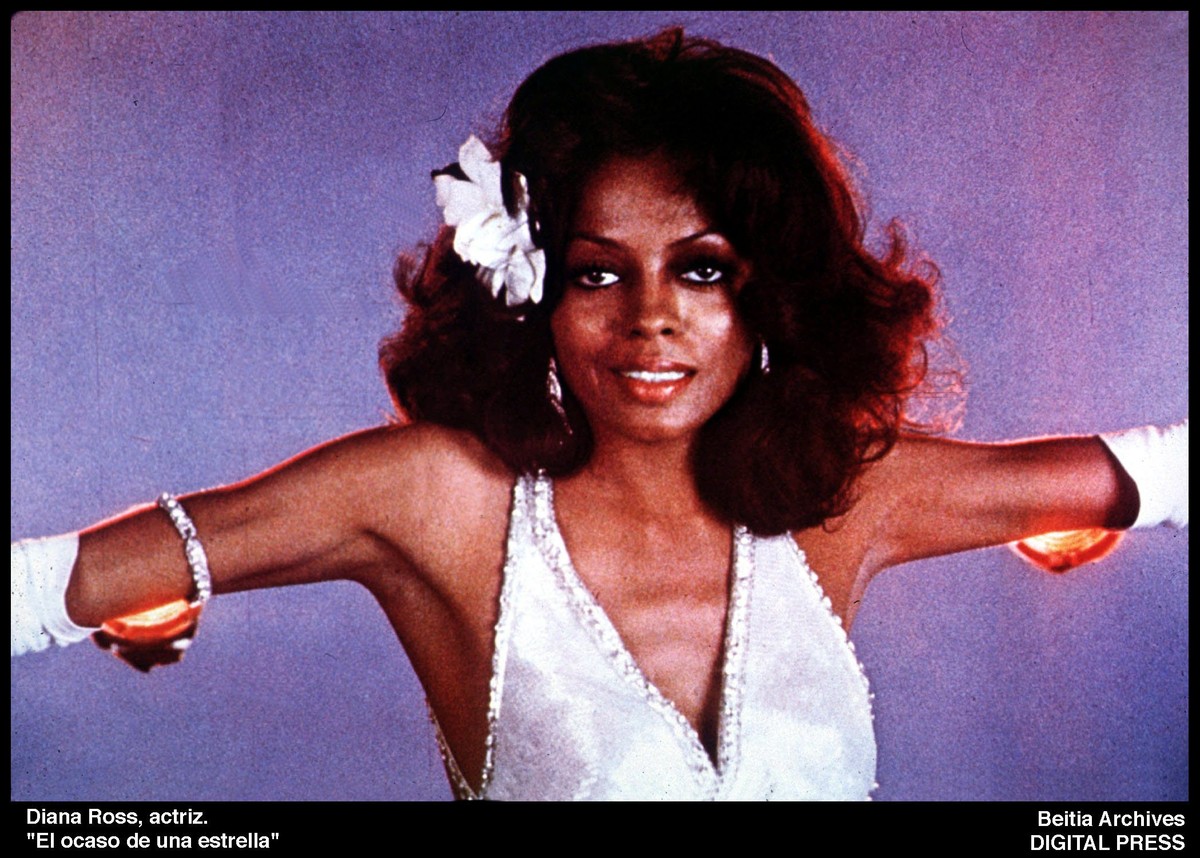 Diana Ross jako Billie Holiday w filmie "Lady śpiewa bluesa" (1972)