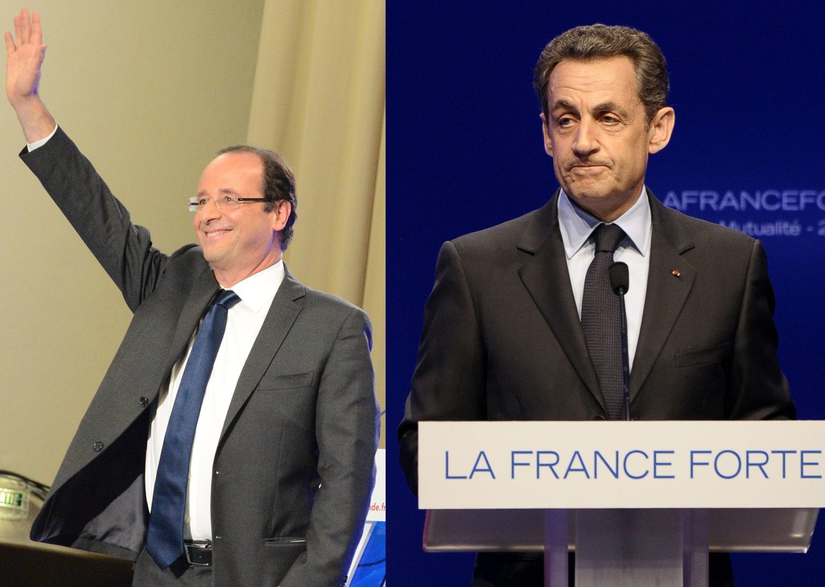 Francois Hollande, Nicolas Sarkozy