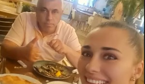 Ivona Negovanović Cuca sa mužem