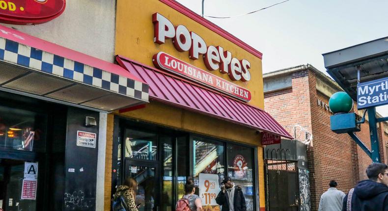 Popeyes chicken sandwich return